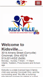 Mobile Screenshot of kidsvillechildcare.com